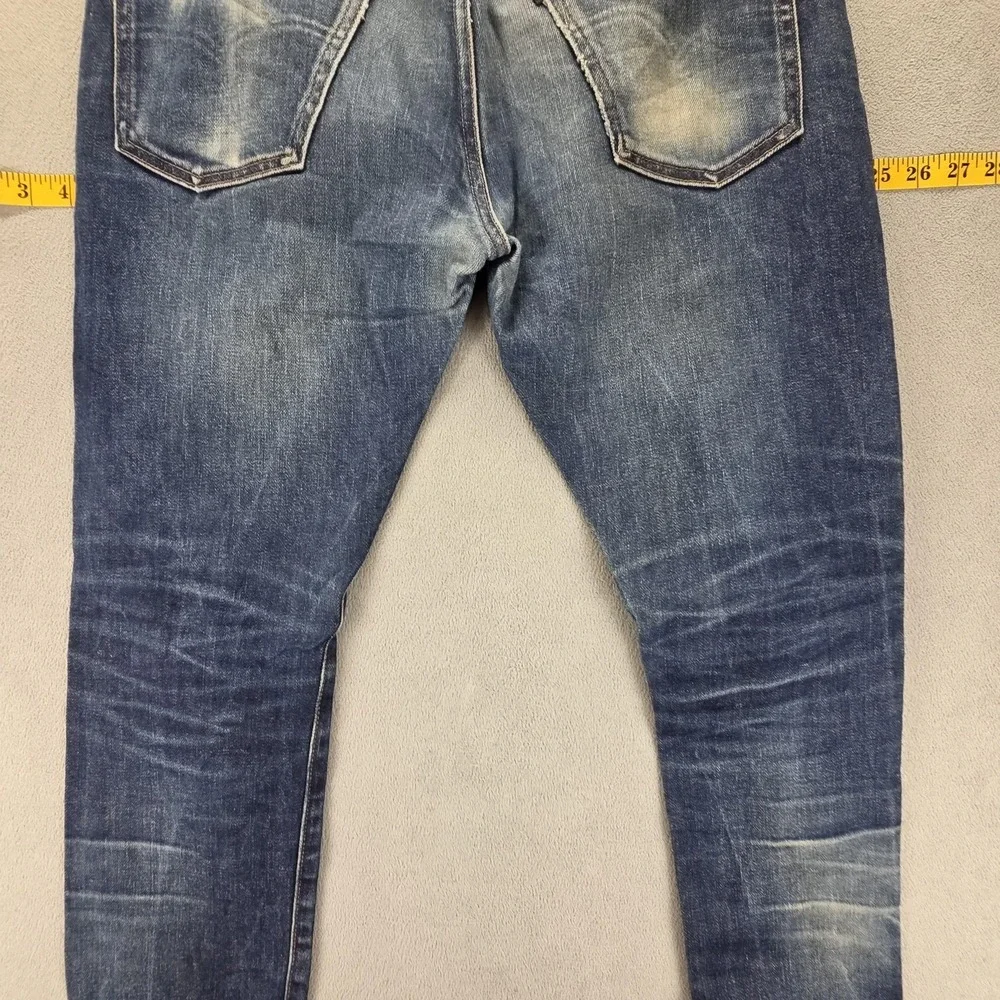 Levis Jeans Mens Blue Selvedge LVC Made & Crafted Studio‎ Taper Slim Fits 30x31